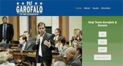 Desktop Screenshot of patgarofalo.com